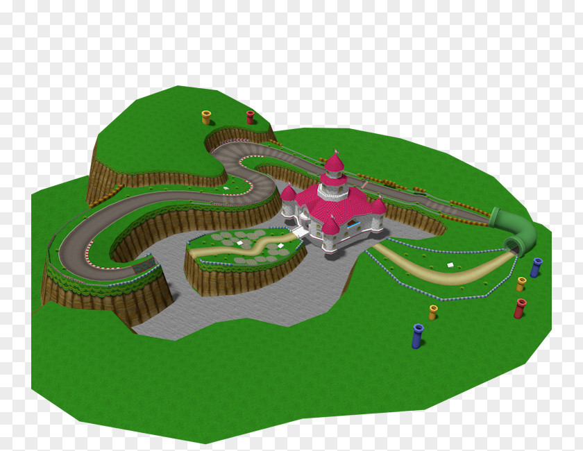 Kart Kingdom Super Mario 7 Kart: Circuit 3D Land DS PNG
