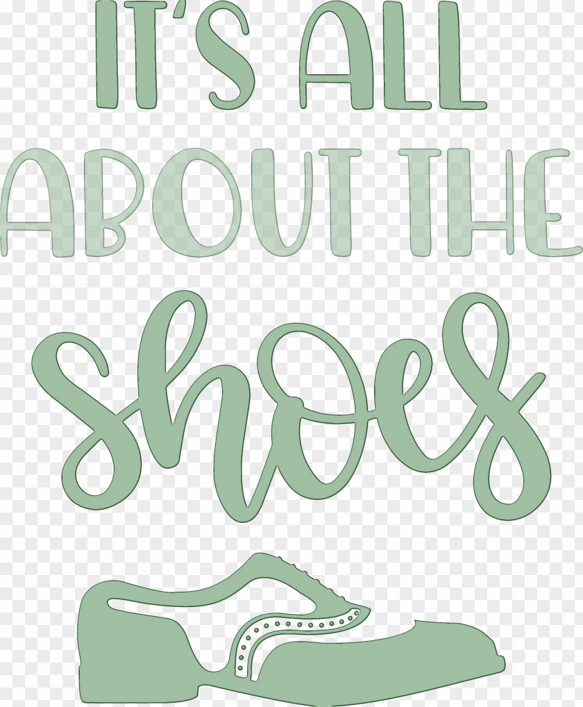 Logo Font Green Shoe Line PNG