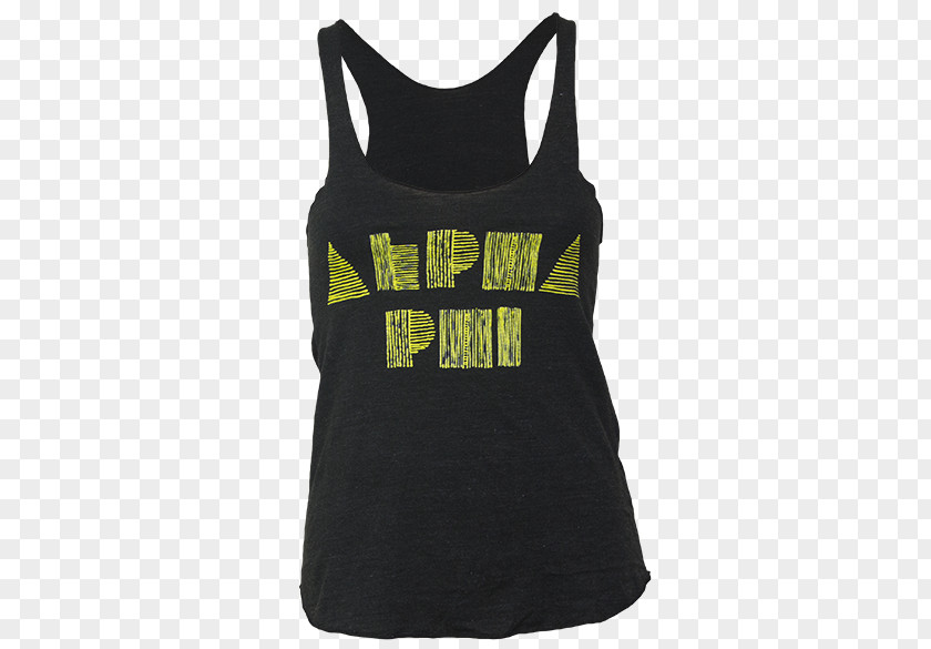 Alpha Phi T-shirt Gilets Sleeveless Shirt PNG