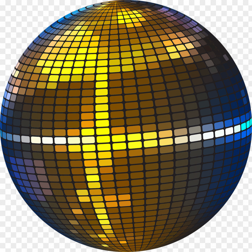 Colourful Balls Disco Clip Art PNG