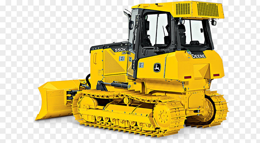 Construction Machine Bulldozer John Deere Heavy Machinery Loader PNG