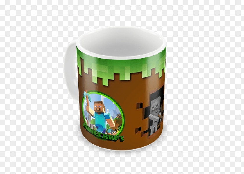 Mug Minecraft Plastic Telltale Games PNG