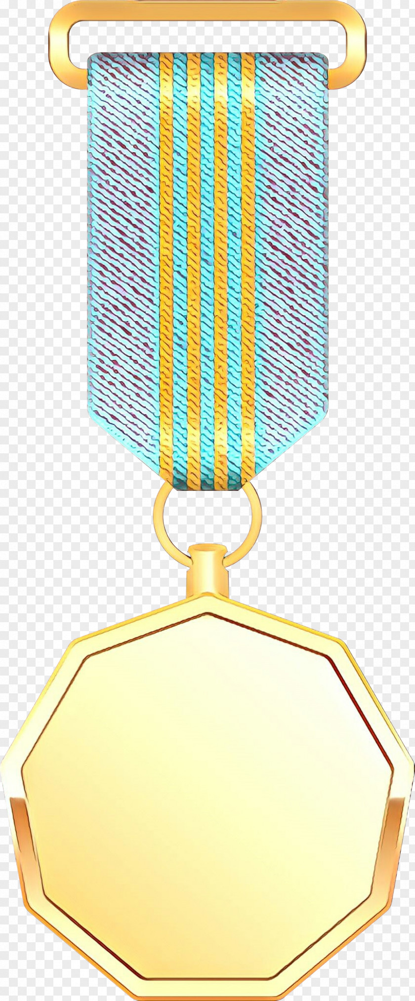 Fashion Accessory Medal Yellow PNG
