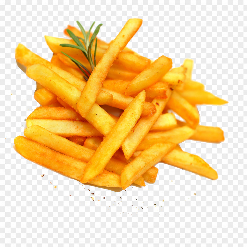 HD Fries Hamburger French Fried Chicken Fast Food Fish PNG