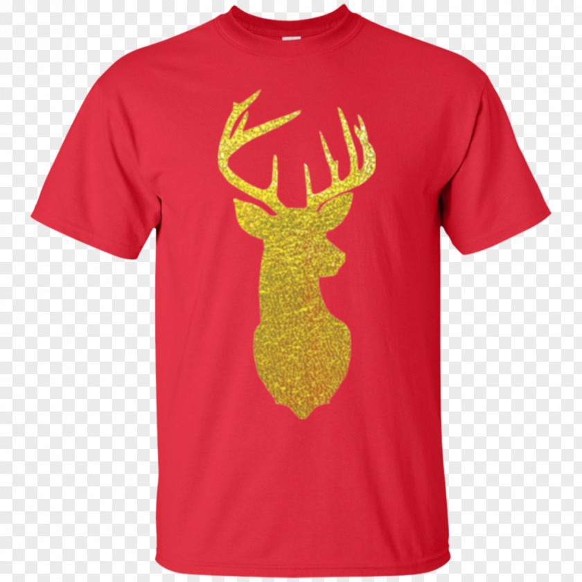 Large Deer Head T-shirt Hoodie Soviet Union Clothing PNG