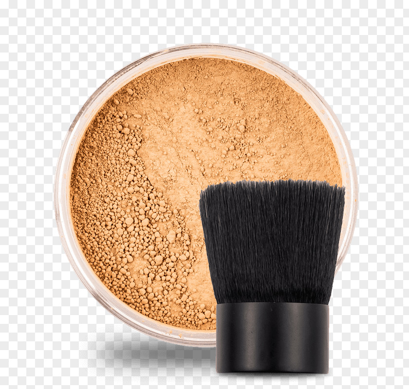 Powder Beige Brush Cosmetics Beauty Brown Face PNG