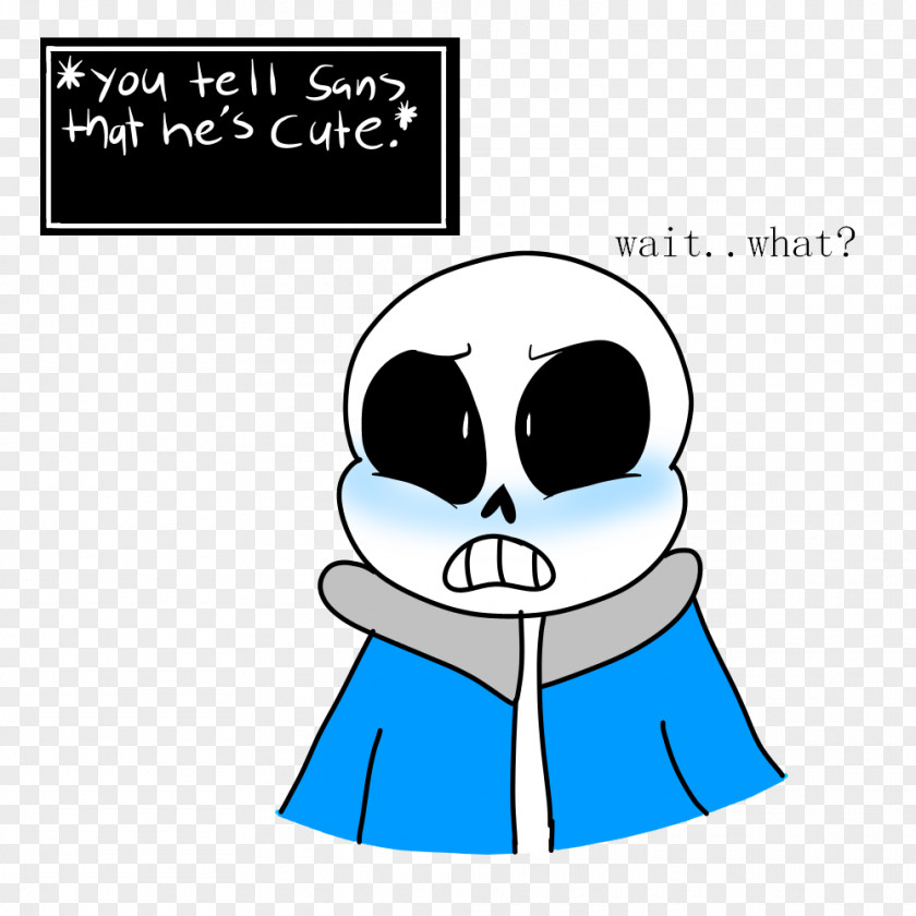 Sans. Undertale Fan Art Cuteness PNG