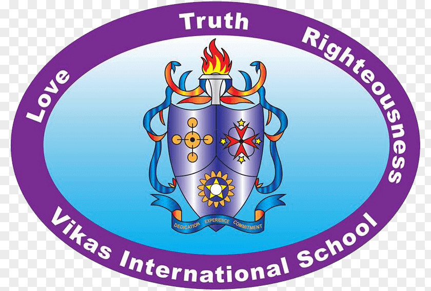 School Admission Open Vikas International Vidyalaya Logo PNG
