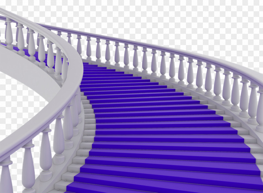 White Purple Carpet Staircase To Pull Material Free Grand Clip Art PNG