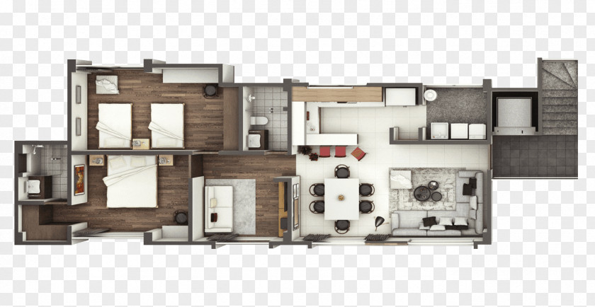 Apartment Floor Plan Luxury Family PNG
