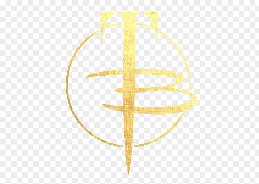 Gold Circle Line Angle Symbol PNG