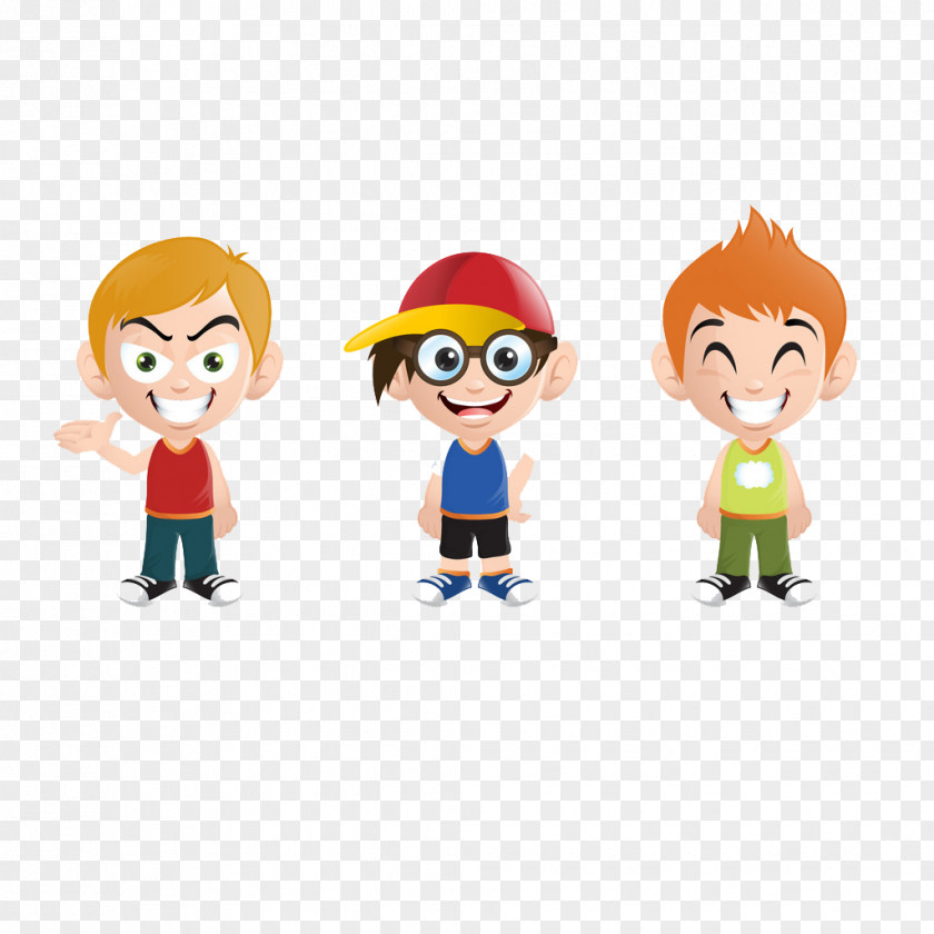 Three Children Child Cartoon Clip Art PNG