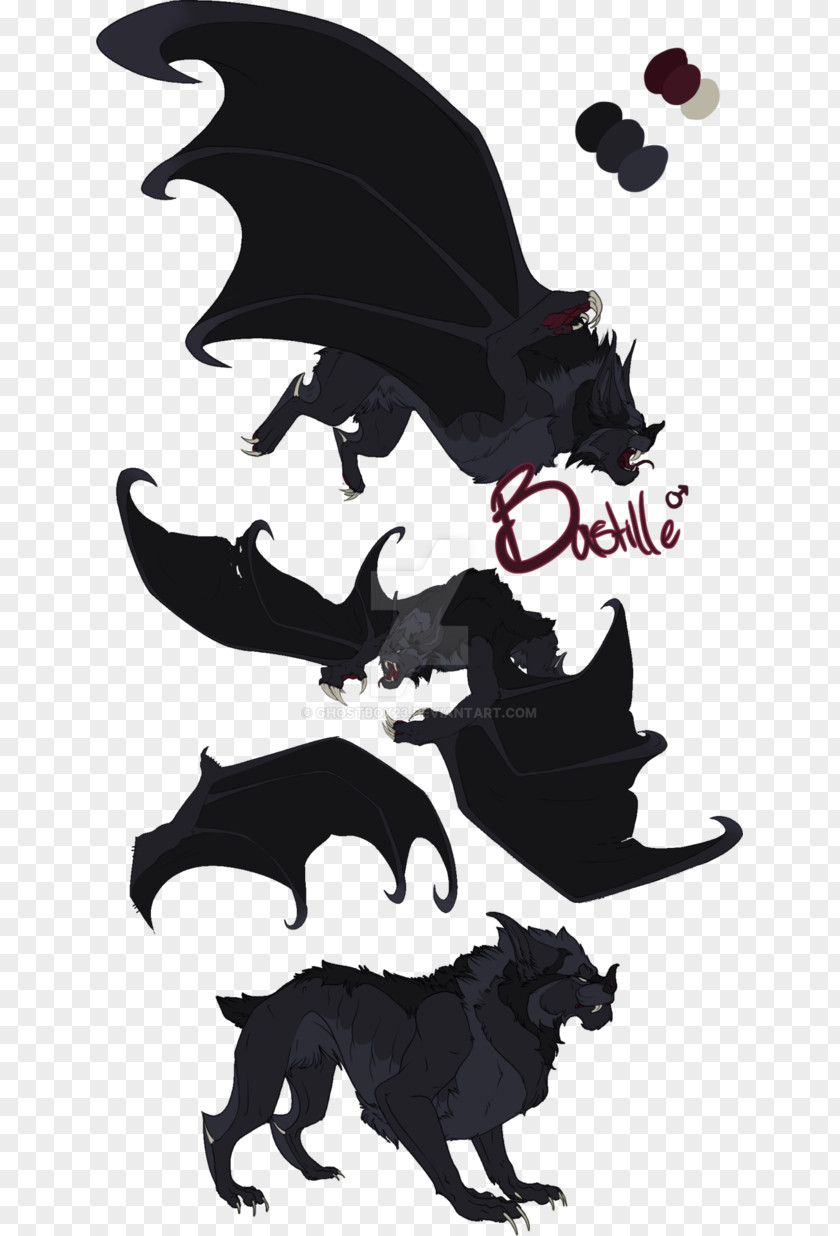 Cat Dog Silhouette Black PNG