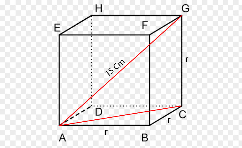 Cube Cuboid Area Edge Two-dimensional Figures PNG