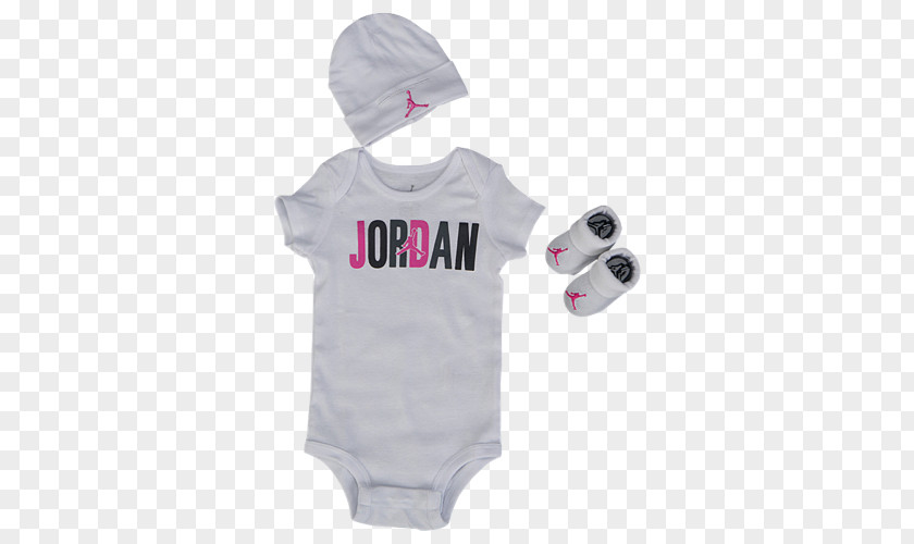 Girls Infant NikeJordan Baby Clothes Air Jordan Clothing Colorblock 3 Piece Creeper Set PNG