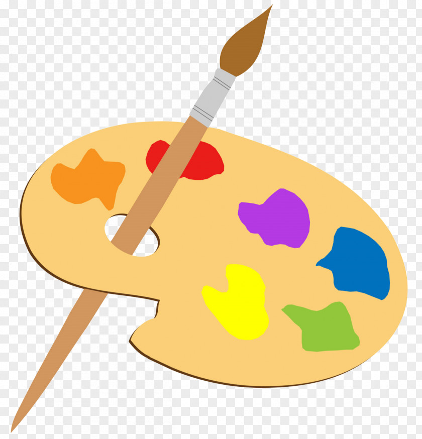 Painting Paintbrush Palette Clip Art PNG
