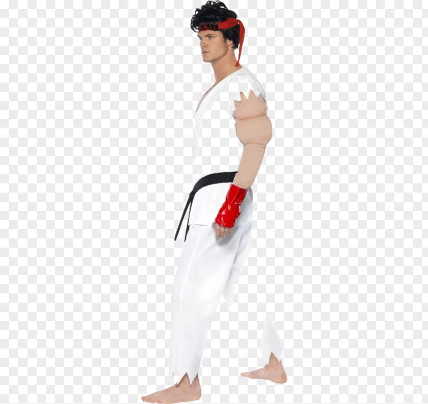 Samurai Headband Ryu Street Fighter IV Costume V Adult PNG