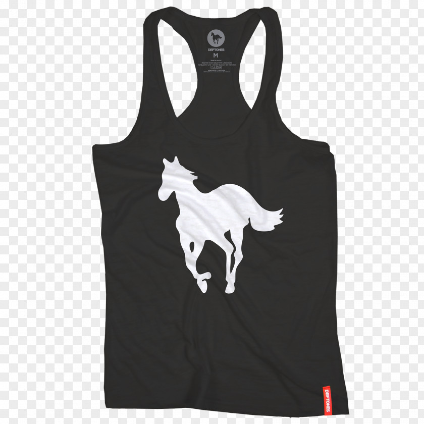 White Tank Top Pony Deftones Album RX Queen Digital Bath PNG