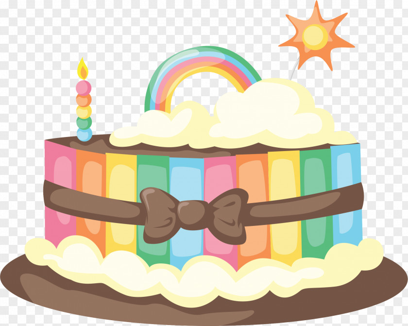 Birthday Dessert Cake PNG