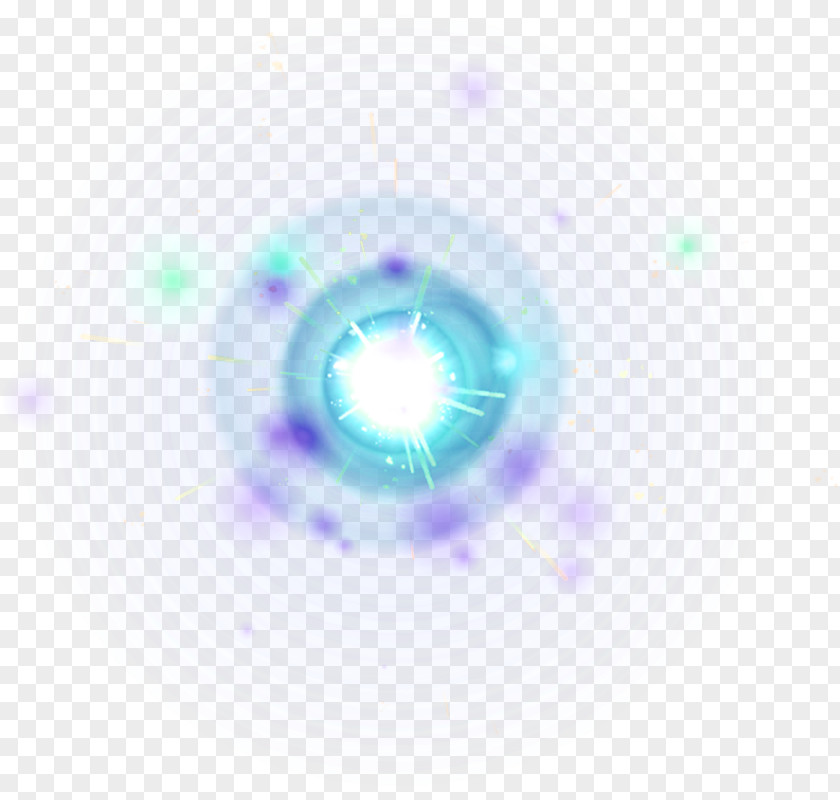 Blue-green Glow Effect PNG glow effect clipart PNG