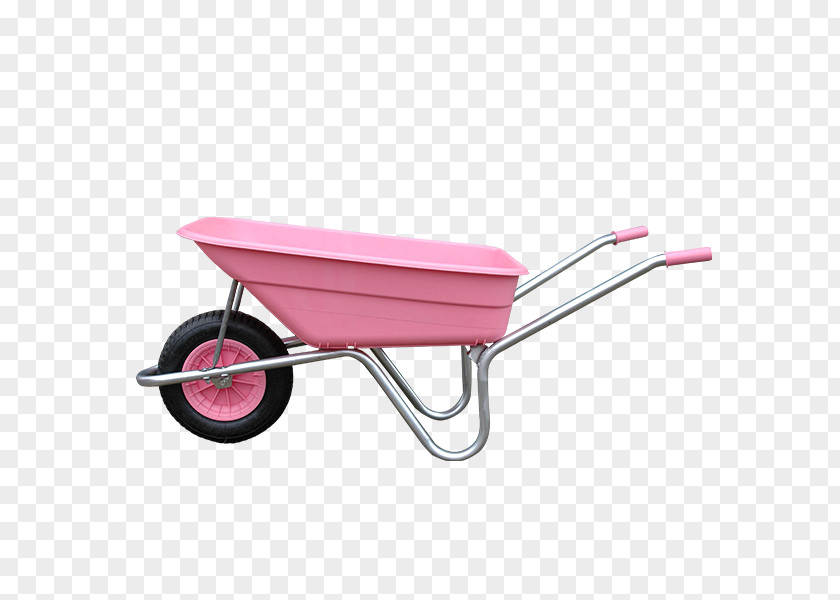 Design Wheelbarrow Pink M PNG