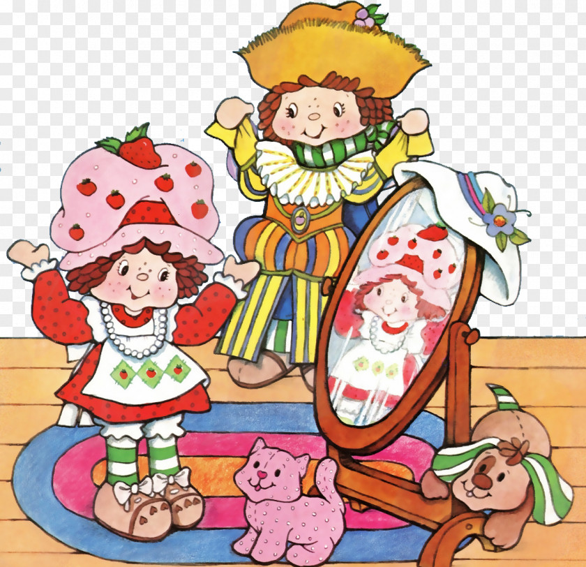 Doll Paper Strawberry Shortcake Clothing PNG