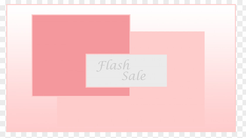 Flash Sale Product Design Brand Graphics Rectangle Pink M PNG