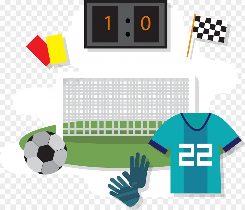 Football Match Goalkeeper Poster PNG