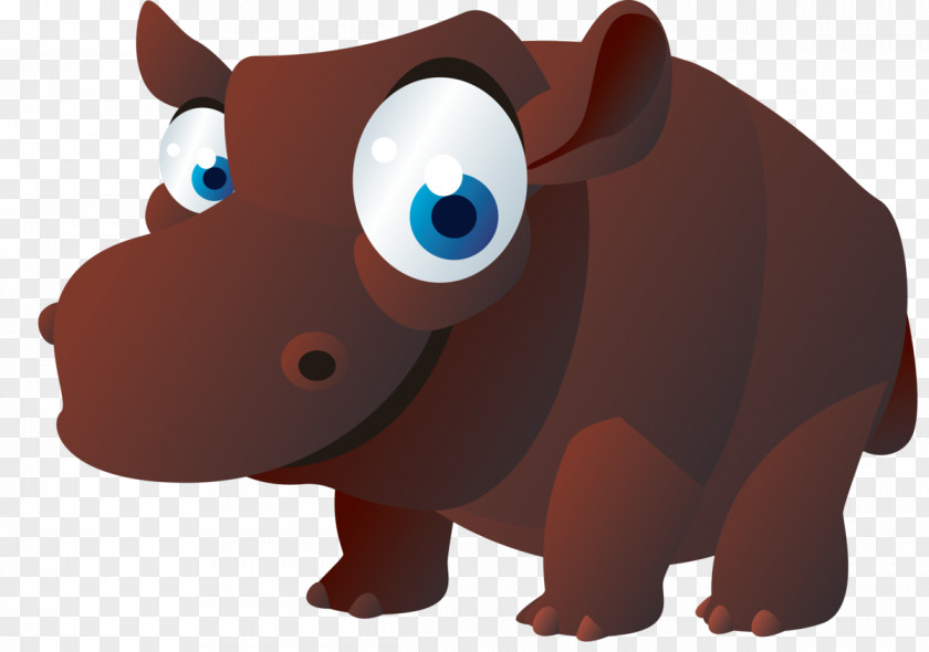 Hippopotamus Vector Graphics Image Drawing Mammal PNG