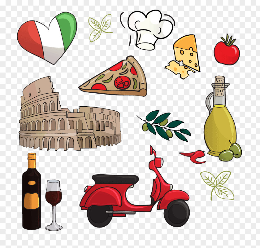 Italian Language Learning Drawing Lesson Edulingua PNG