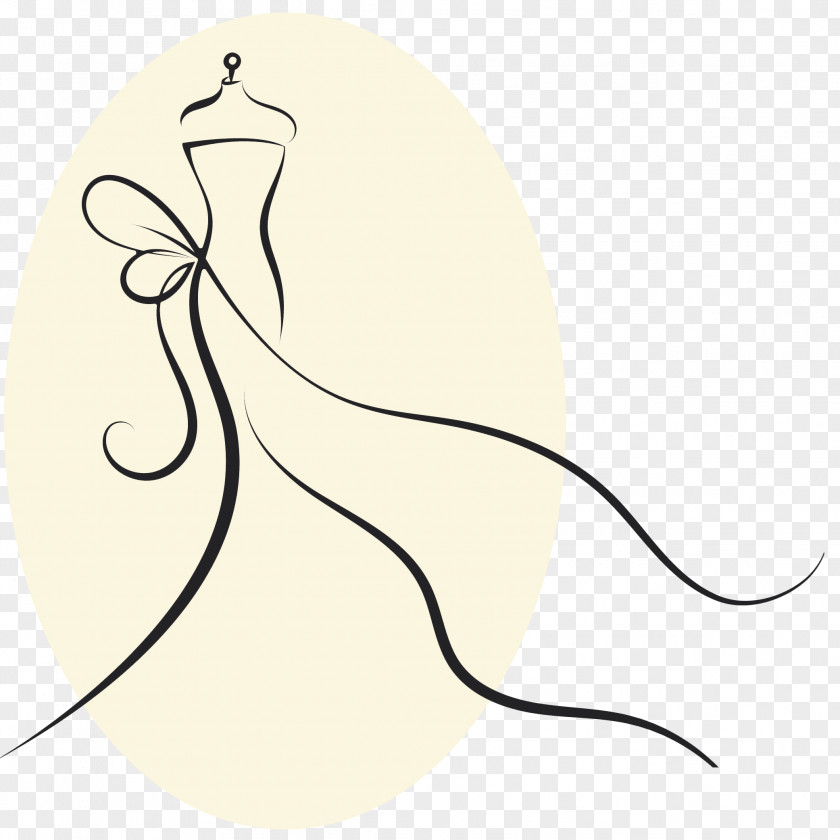 Mannequin Line Art PNG