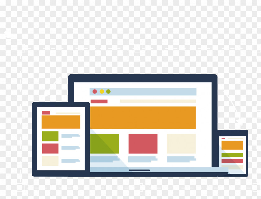 Online Information Responsive Web Design Development Professional Page PNG