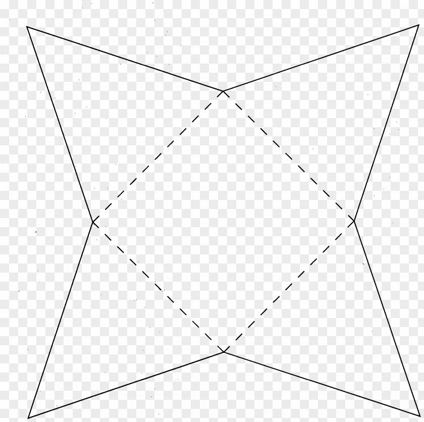 Paper BOX Triangle Line Art Pattern PNG