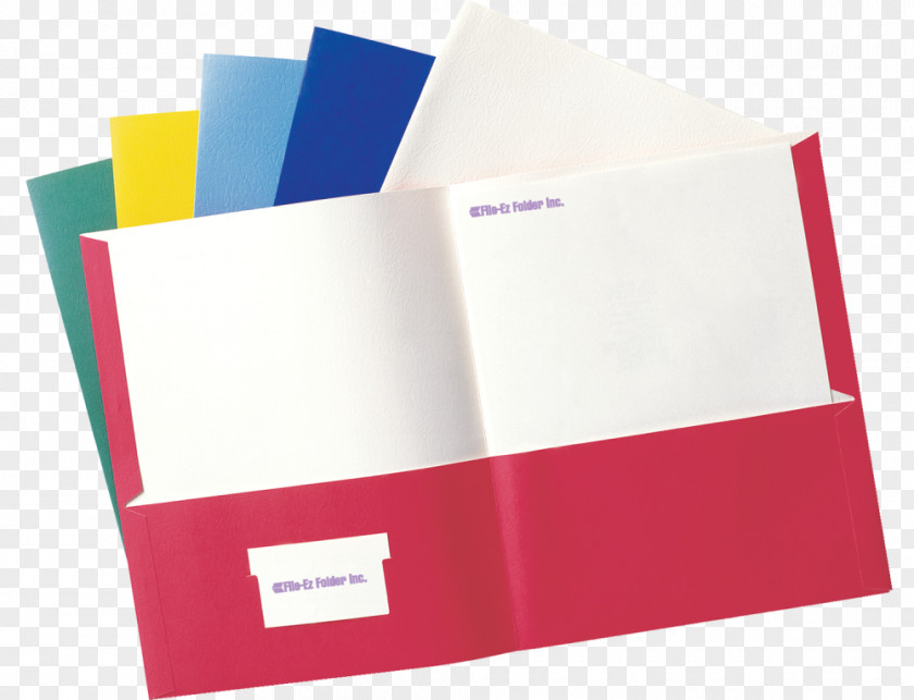 Paper Presentation Folder File Folders Plastic Printing PNG