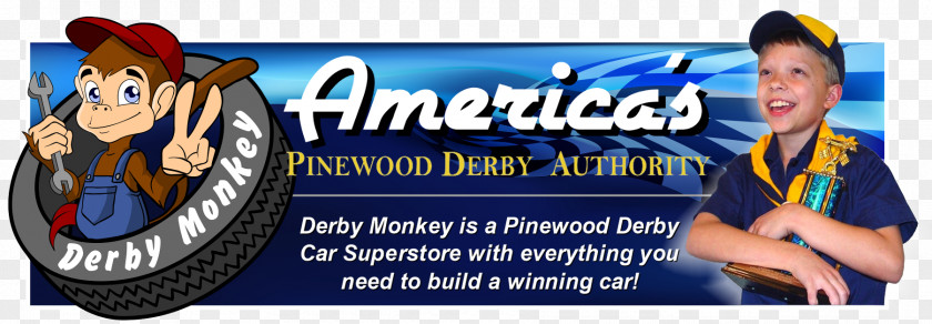 Pinewood Derby Banner Recreation PNG