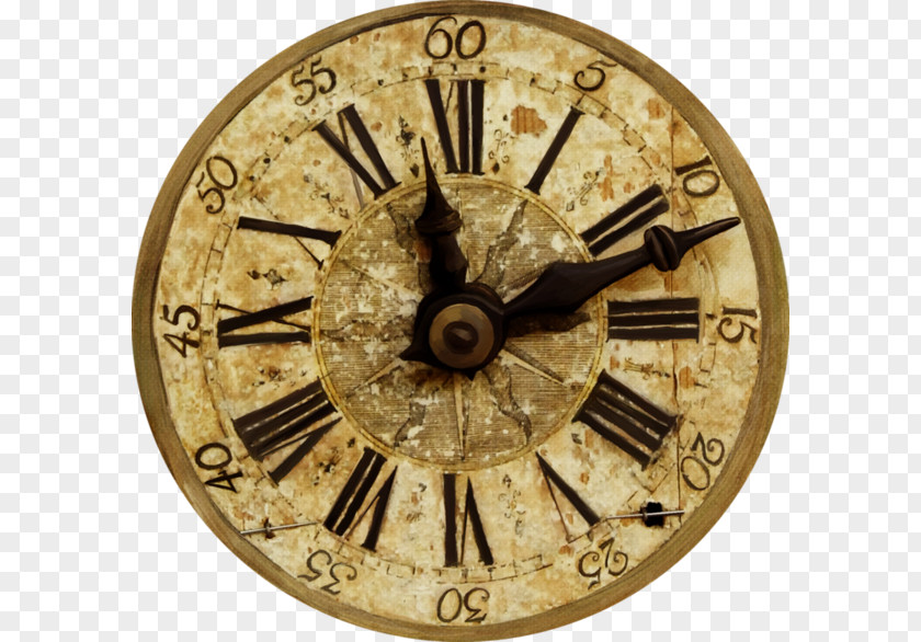 Retro Alarm Clock Cuckoo Black Forest Pendulum PNG