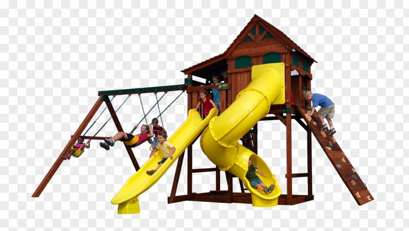 Treehouse Playground Slide Climbing Jungle Gym Swing PNG