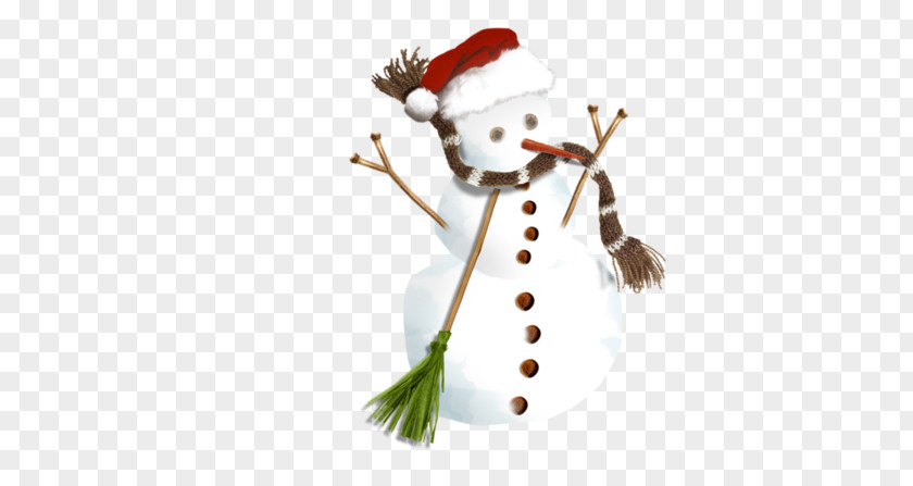 White Snowman Christmas PNG
