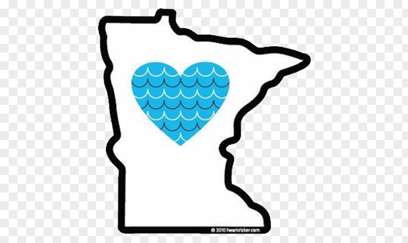 Heart Sticker Minnesota City Vikings Twins Minneapolis The Lakes, PNG