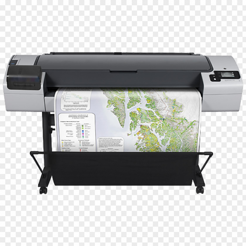 Hewlett-packard Hewlett-Packard HP DesignJet T795 Wide-format Printer Printing PNG