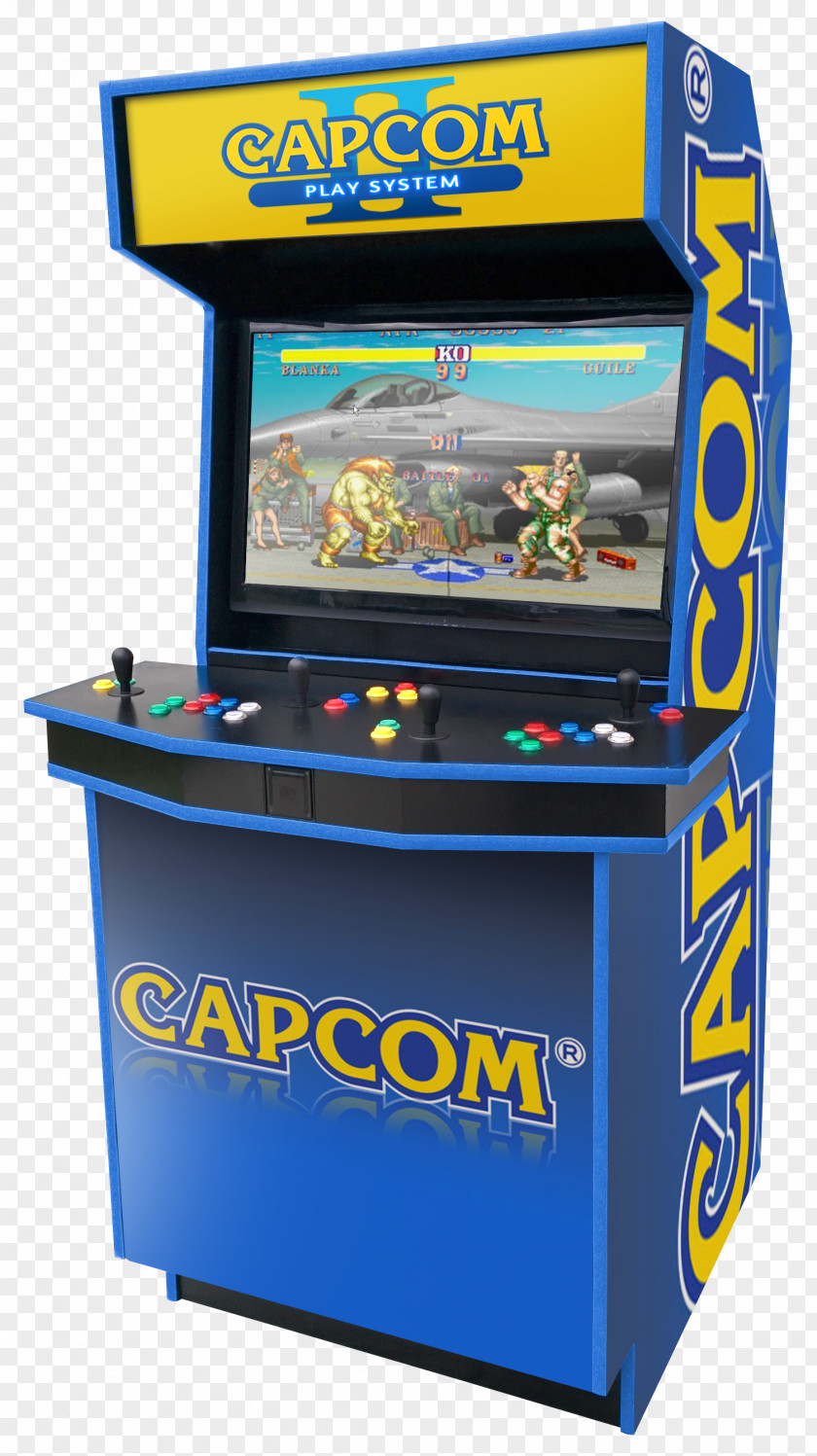 Overscan Arcade Cabinet Game CP System III PNG