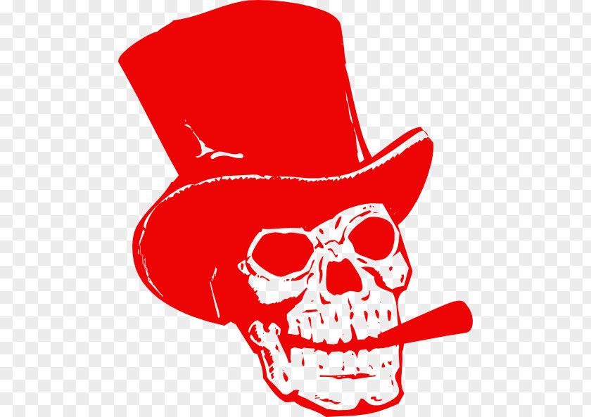 Red Skull Calavera T-shirt Skeleton Clip Art PNG
