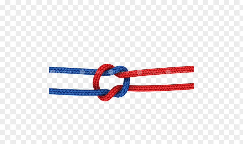 Rope Cobalt Blue Knot Line PNG