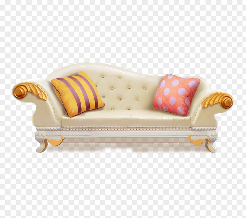 Sofa Material Bed Couch Furniture PNG