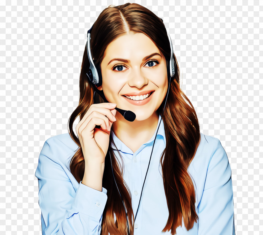 Technology Smile Hair Skin Hairstyle Chin Call Centre PNG