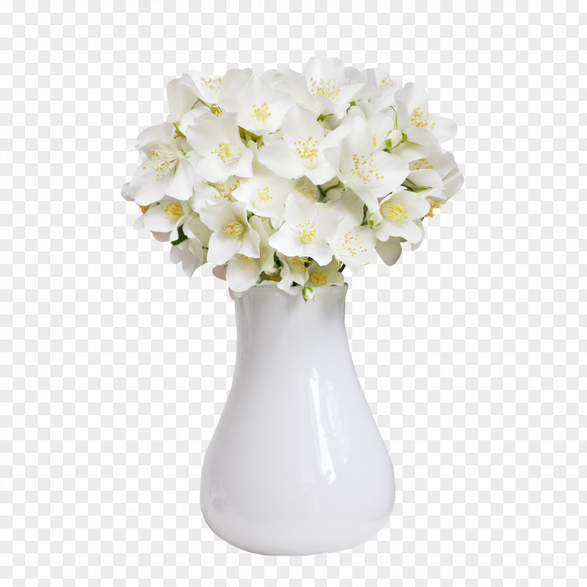 Vase Flowers In A PNG