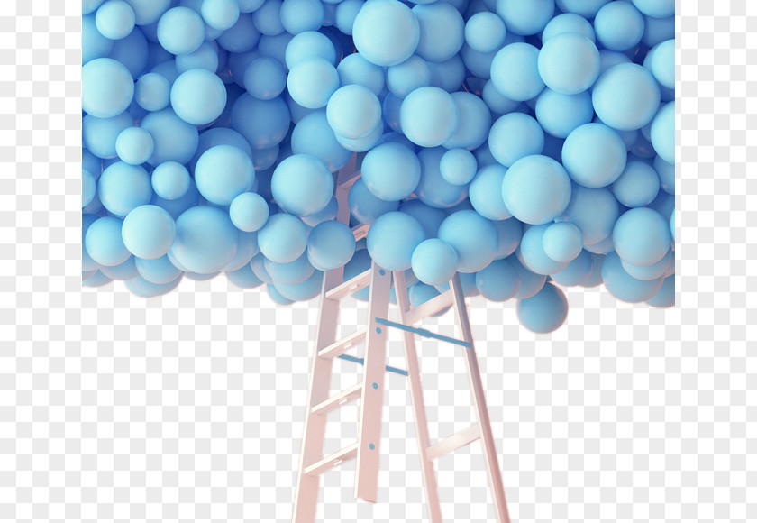 Blue Balloon Color Pantone Pastel Rose Quartz PNG
