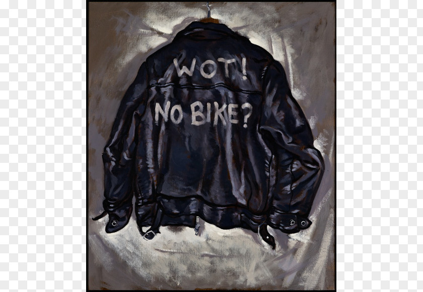 Nash Painting Leather Jacket Paul Simonon Institute Of Contemporary Arts Bassist PNG