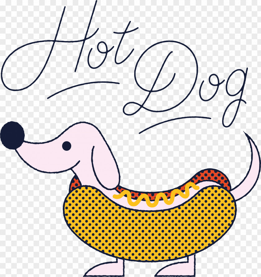 Hot Dog Dachshund Take-out Clip Art PNG