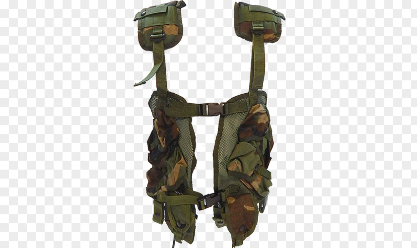 Load-bearing Individual Integrated Fighting System Military Camouflage U.S. Woodland MOLLE PNG